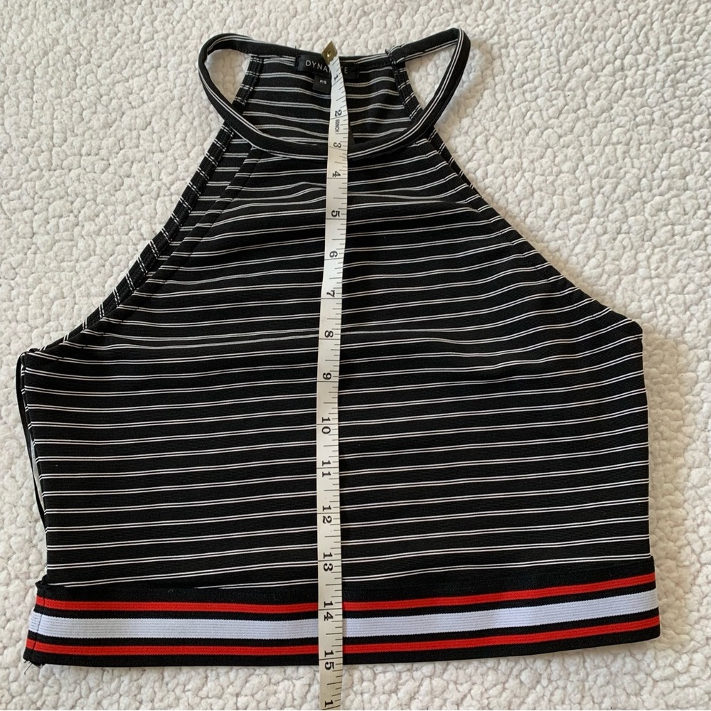 Dynamite Stripped Cropped Tanktop - Picture 5 of 6